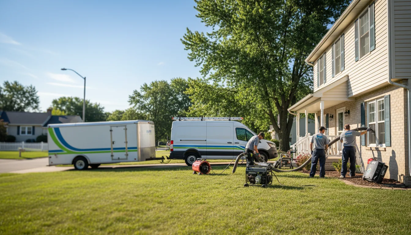 Flooded Basement Restoration And Cleanup With Repair in Cave In Rock, IL near me